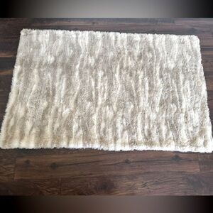 World Market Faux Fur Throw.
